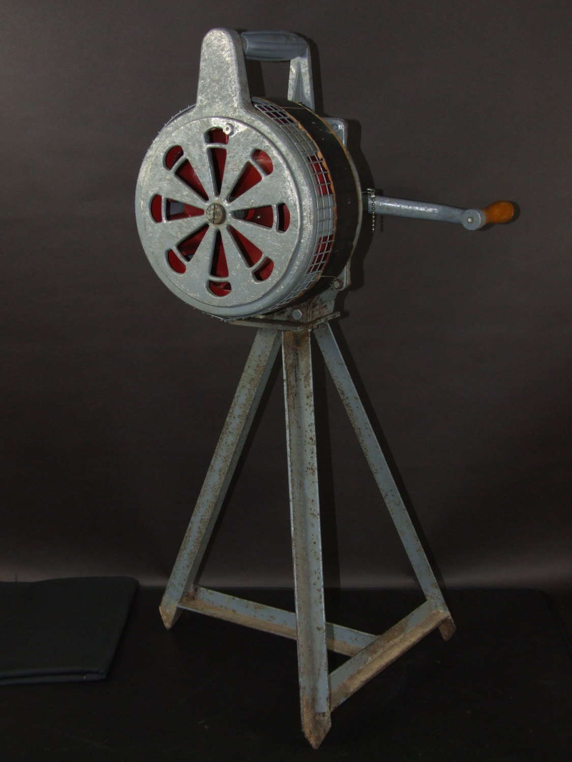 Hand Cranked Portable Air Raid by Carter Nelson, England