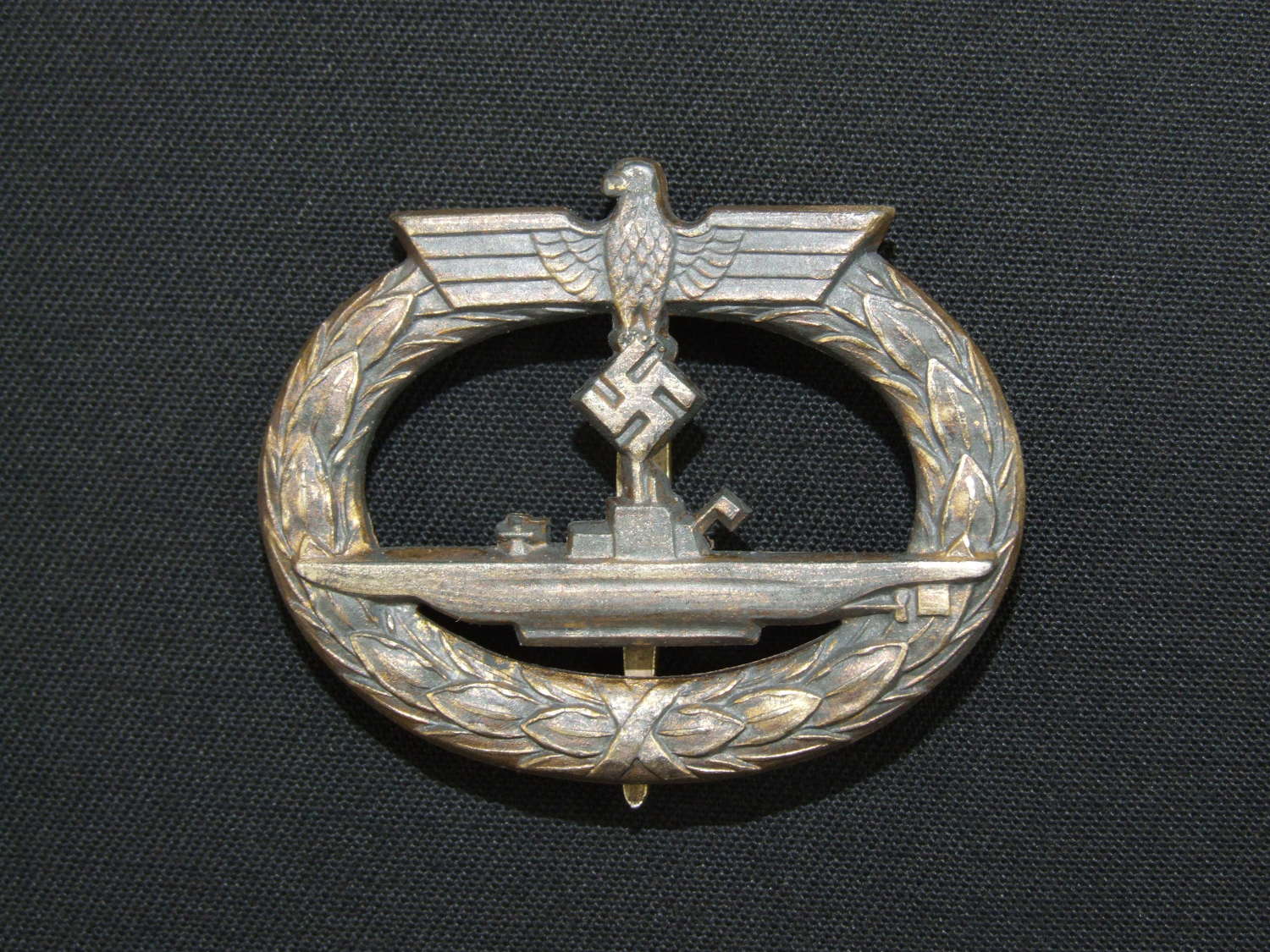 U Boat Badge in Zinc by Steinhauer & Luck