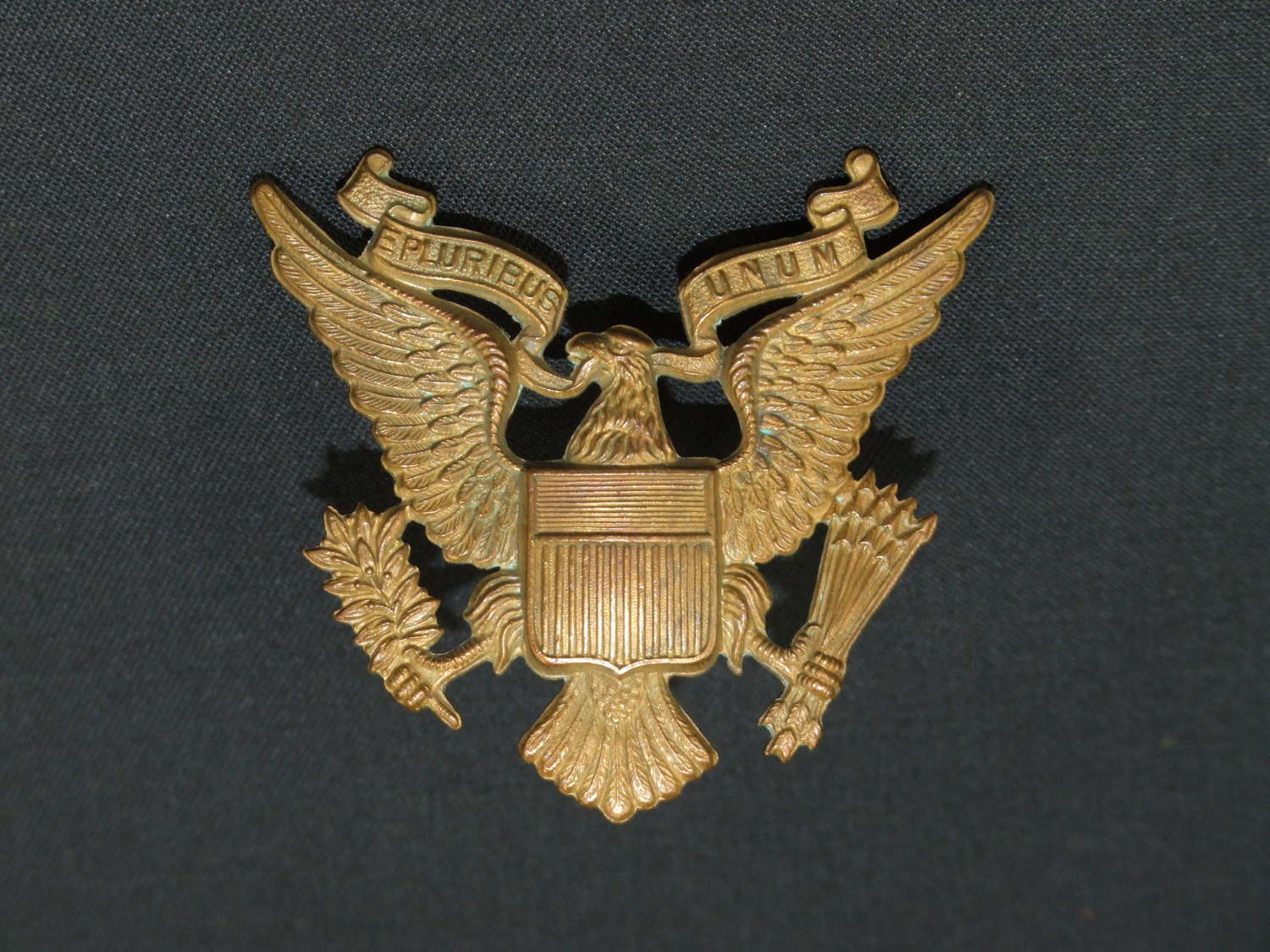 American No. 1 Squadron British Home Guard Cap Badge