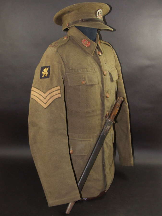 WW2 Uniform Grouping To 5th/7th Hampshires - North Africa & Normandy