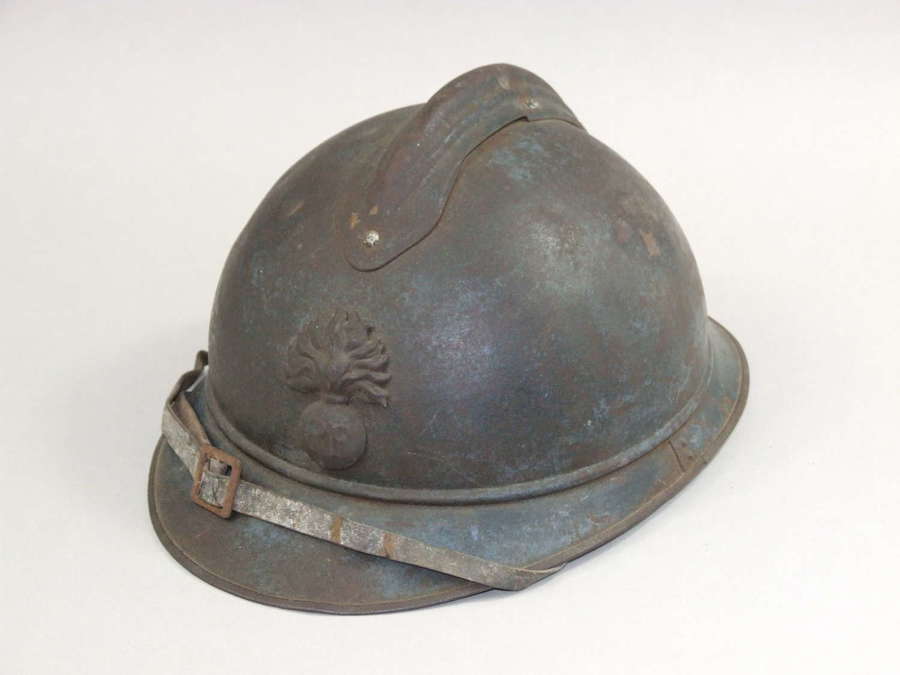 WW1 French M15 Adrian Helmet To The Infantry - Pre 1916 Liner