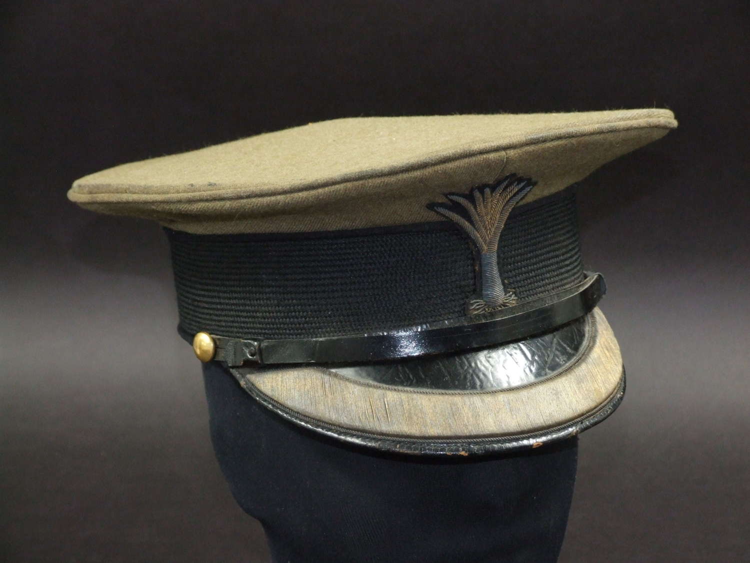 WW1 Welsh Guards Officers Cap - Ypres Casualty