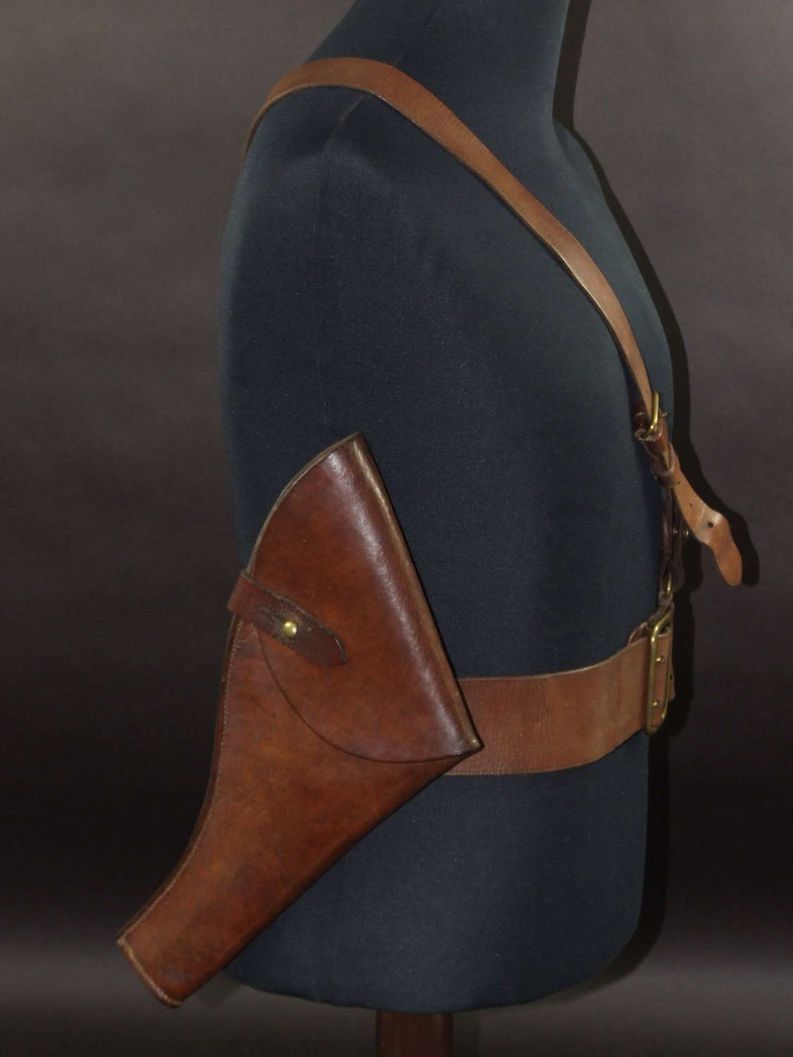 Sam Browne Belt with 1918 dated Holster