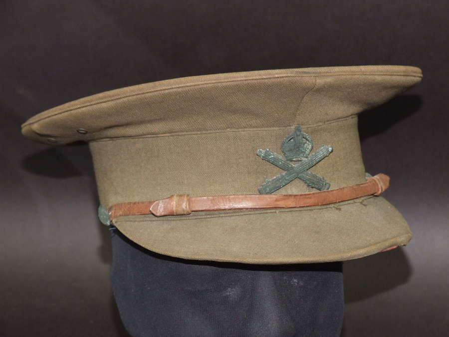 WW1 British Machine Gun Corps Officer's Cap