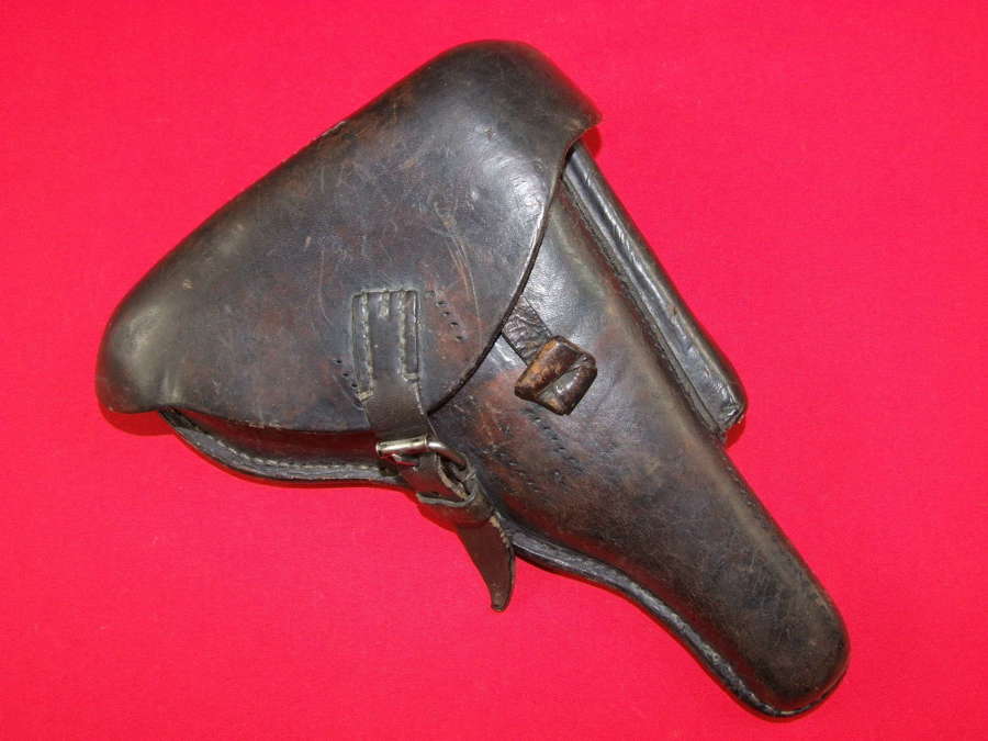 WW1 Artillery Luger Holster Converted to 4" Barrel for Weimar Use