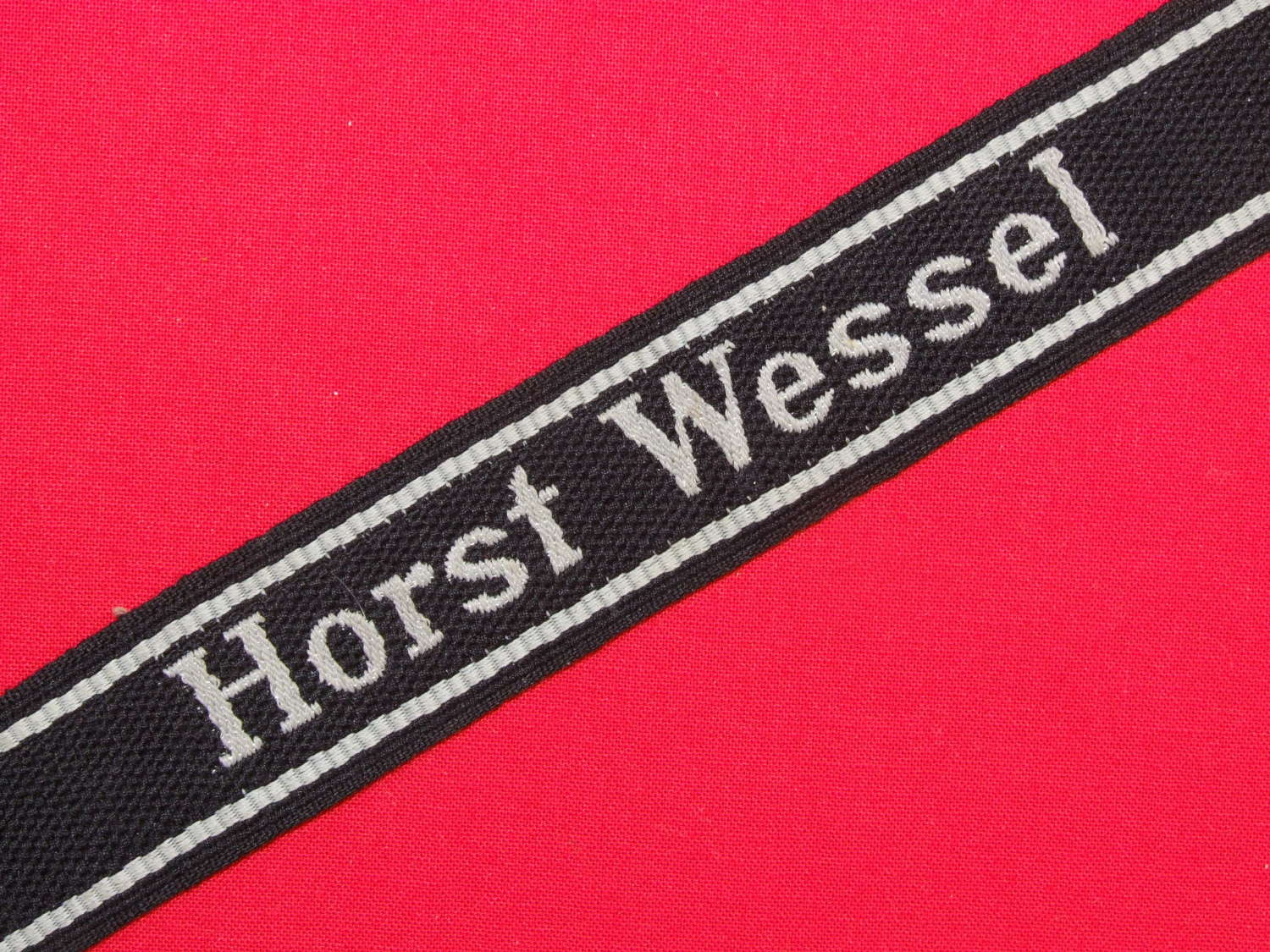 18th SS Volunteer Panzer Grenadier division ‘Horst Wessel’ Cuff Title