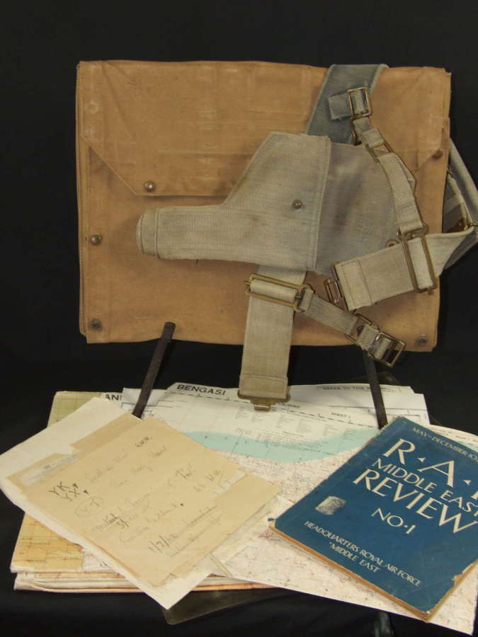 A Collection of Artifacts Relating to RAF 42 Wireless Unit in N.Africa