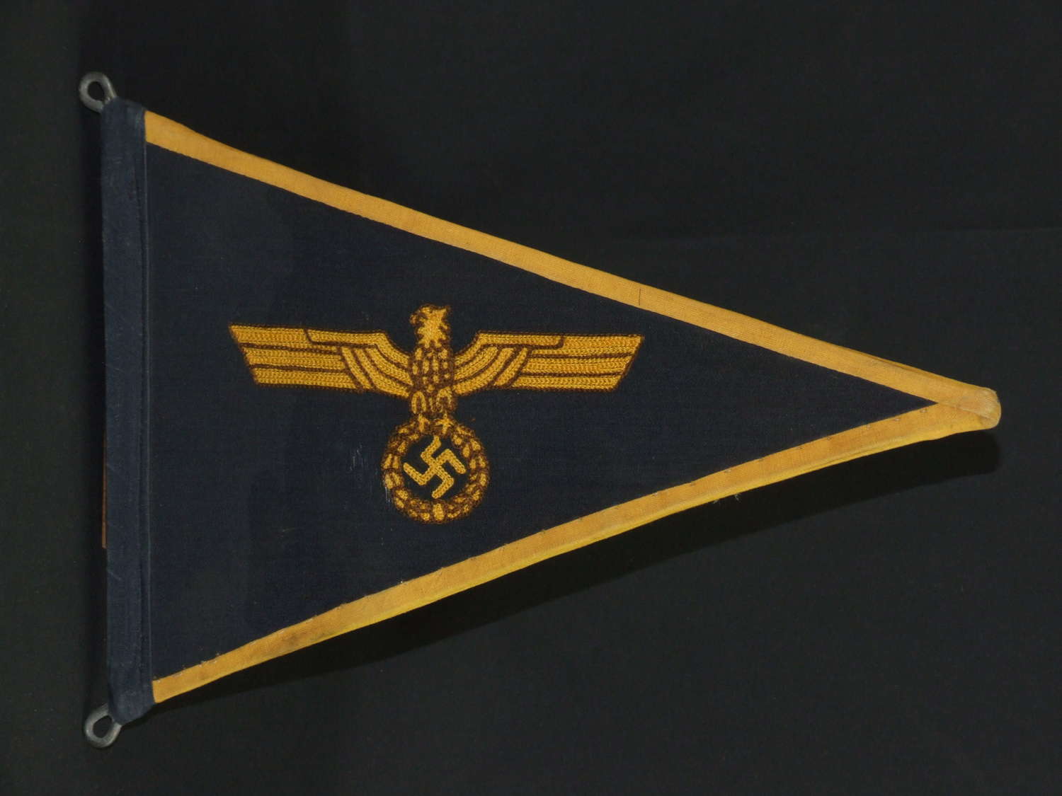Kriegsmarine Officers Car Pennant in Foul Weather Cover