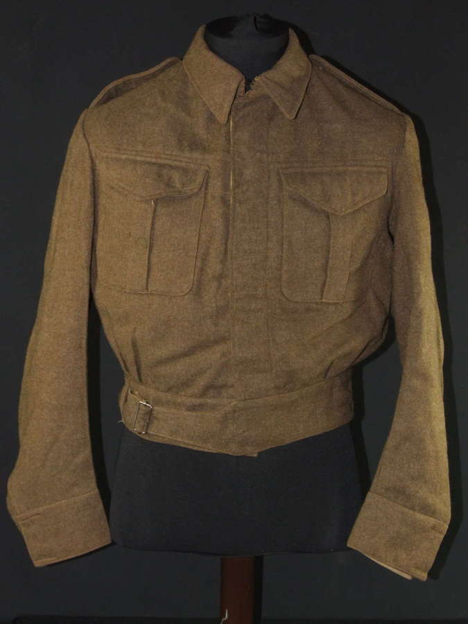 British '37 Pattern Battledress Blouse 1940 Dated Size 10