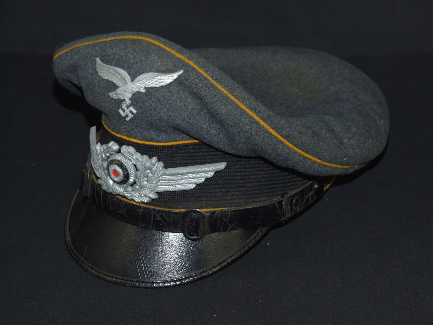 Luftwaffe NCO's Peaked or Visor Cap - Flying Branch 1936