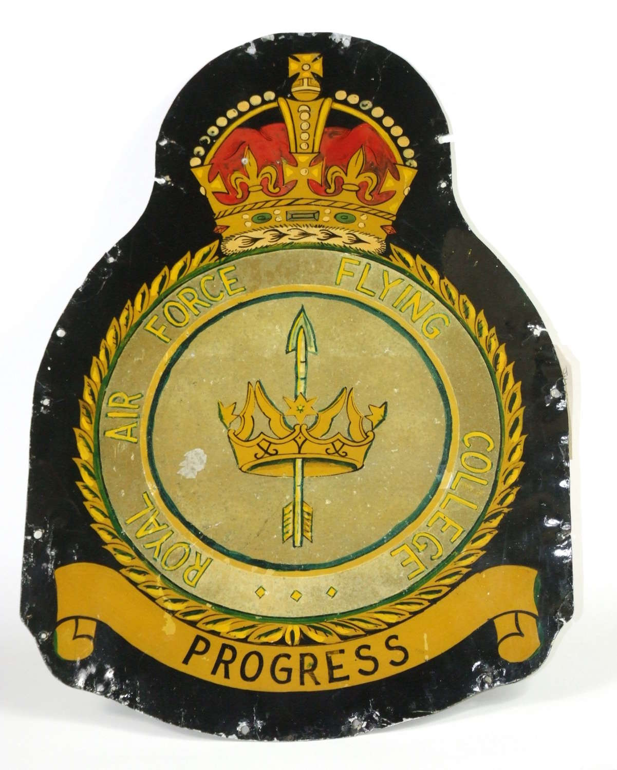 RAF Lincoln Bomber Cranwell  Fuselage Crest 1958 Removed