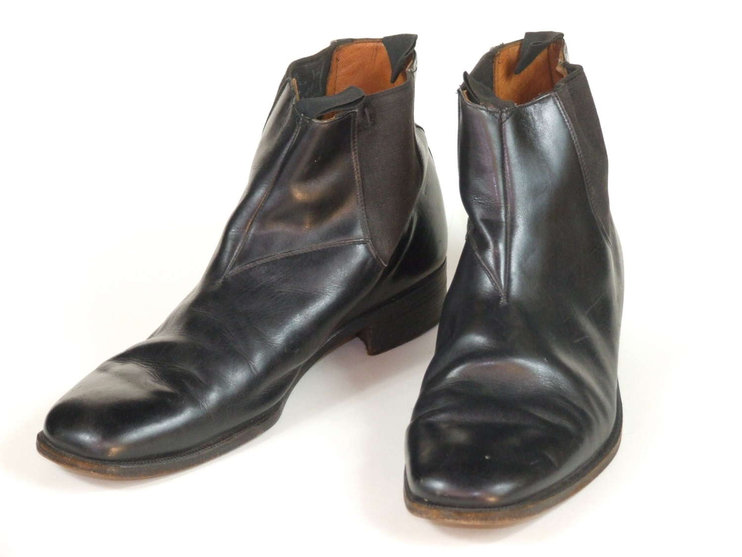 1944 Dated Kriegsmarine Officer's Black Ankle Boots