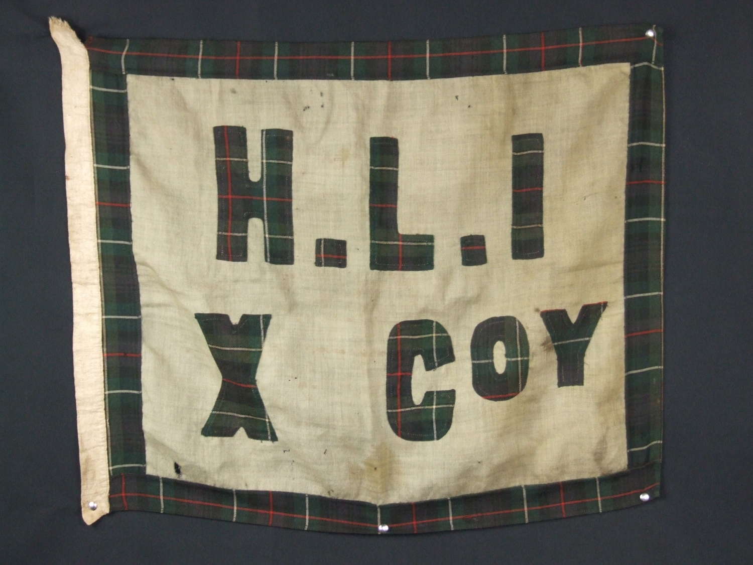 WW1 Period Highland Light Infantry Flag -  X Company