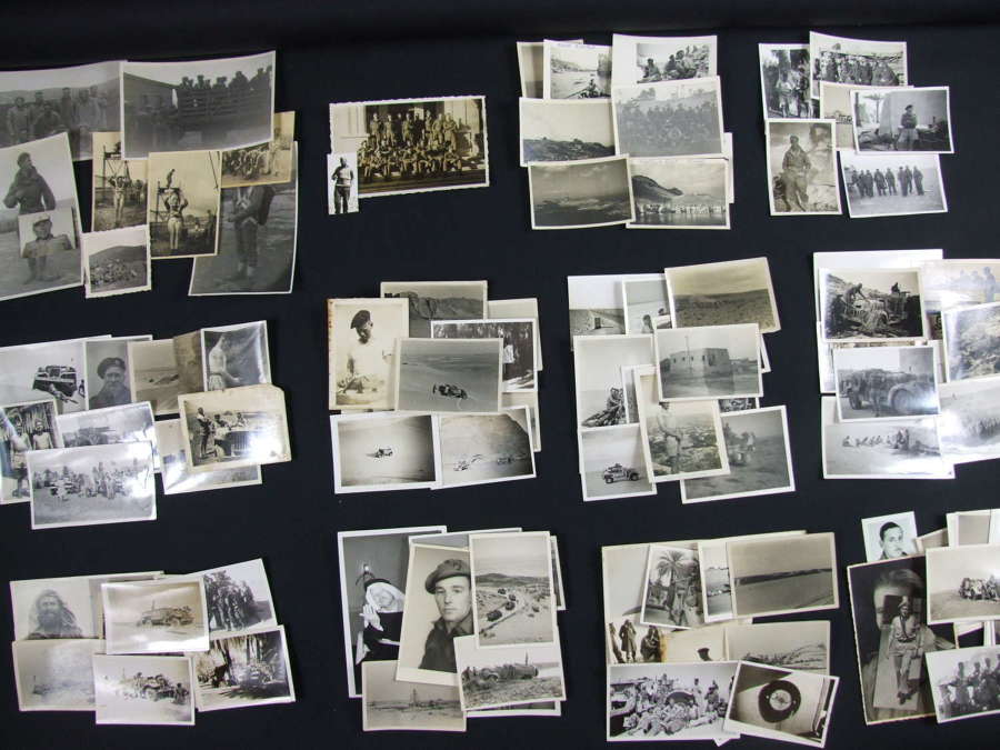 A collection of Original LRDG photographs Collected over some 50 years