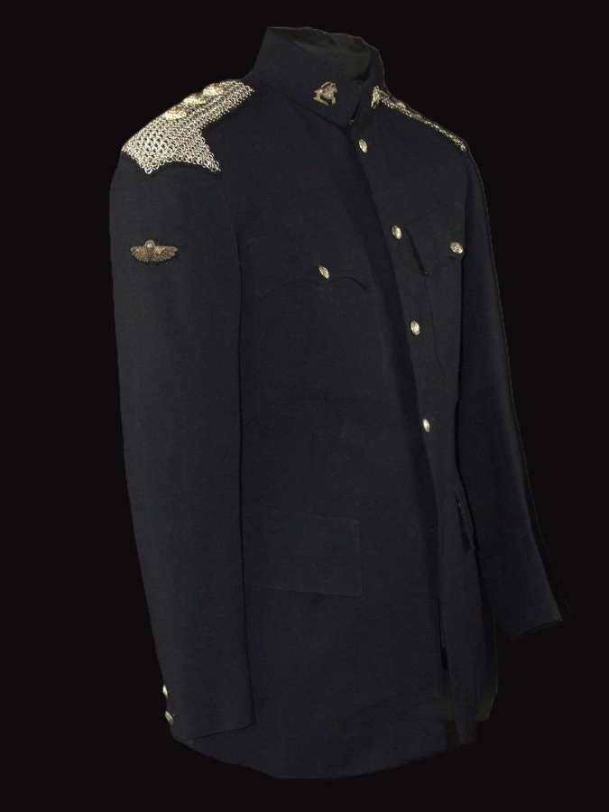 Named British Officer's Fife & Forfar Yeomanry/SAS Blue Patrol Tunic