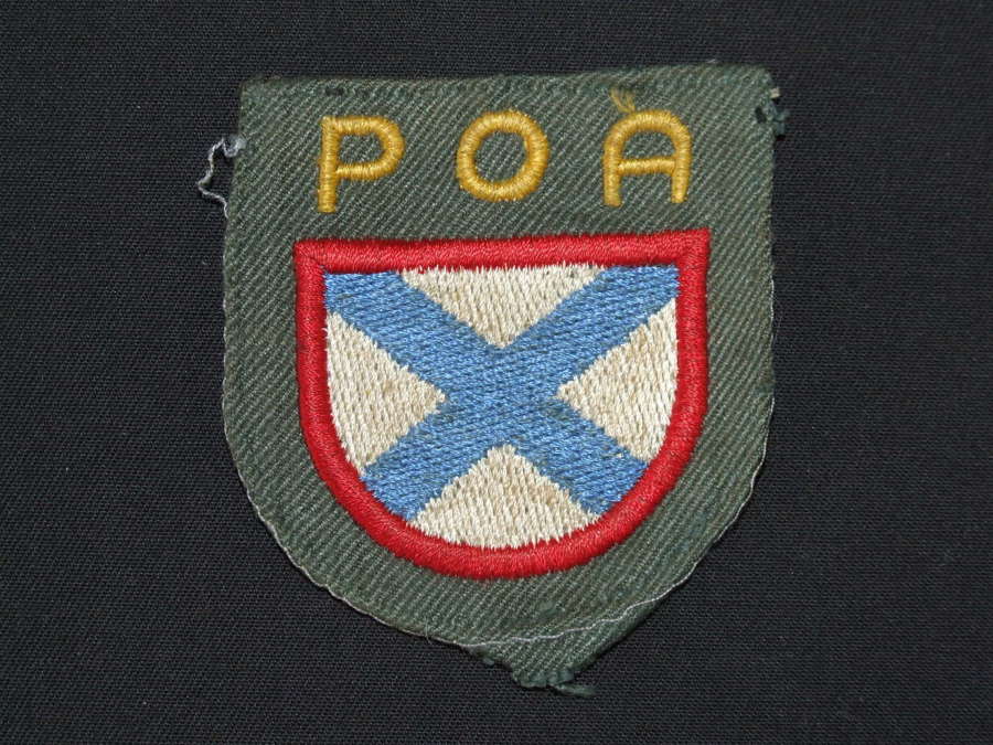 Embroidered Russian Liberation Army Arm Shield