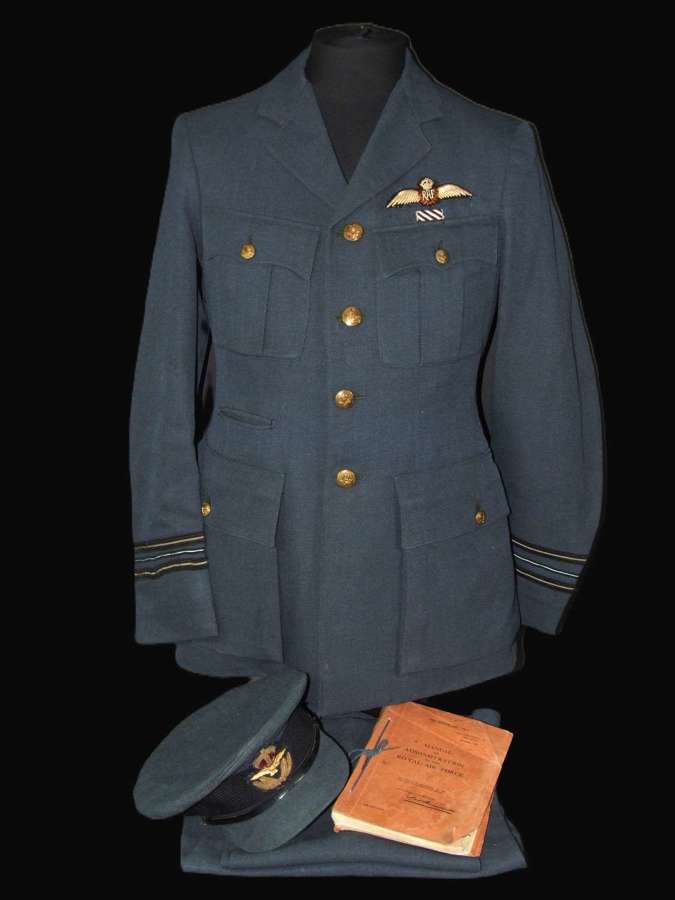 RAF Uniform Collection to S/L J.B.G. King DFC, MID
