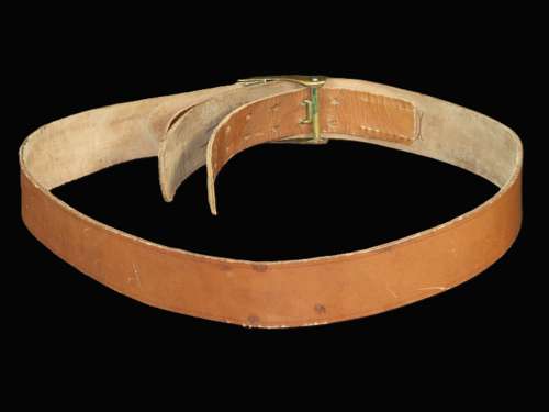 WW1 German Ersatz Belt - Souvenired
