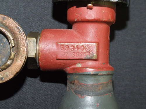 Co2 Bottle for Luftwaffe or Kriegsmarine Life vest