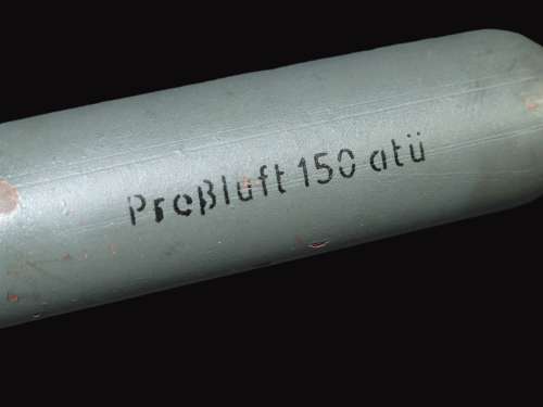 Co2 Bottle for Luftwaffe or Kriegsmarine Life vest