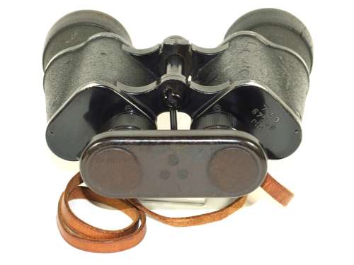 Zeiss Kriegsmarine 7x50 Binoculars with Hinged Eyecups and Case