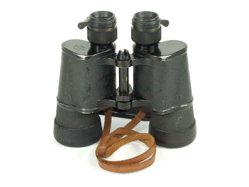 Zeiss Kriegsmarine 7x50 Binoculars with Hinged Eyecups and Case