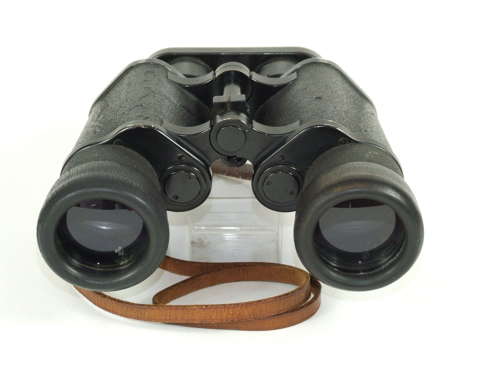 Zeiss Kriegsmarine 7x50 Binoculars with Hinged Eyecups and Case