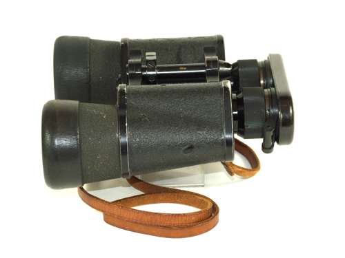 Zeiss Kriegsmarine 7x50 Binoculars with Hinged Eyecups and Case