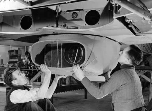 Mk1 Hawker Hurricane Merlin Radiator Cooling Panel