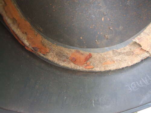 SD Heer M40 Helmet with History, KIA with Nr 2 Commando Albania + Commando Signatures