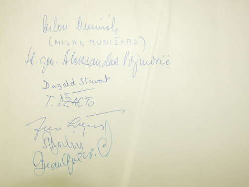 SD Heer M40 Helmet with History, KIA with Nr 2 Commando Albania + Commando Signatures