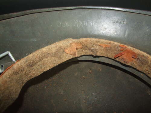 SD Heer M40 Helmet with History, KIA with Nr 2 Commando Albania + Commando Signatures