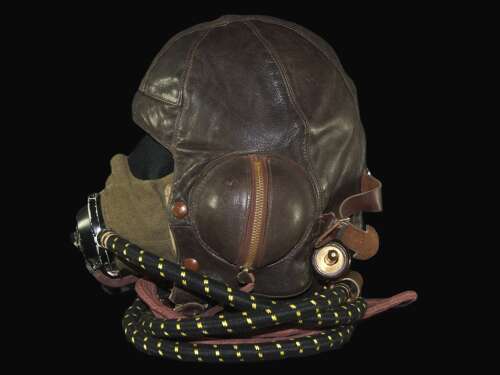 RAF B Type 1939 Size 4 with D Type Oxygen Mask