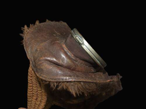 WW1 Period Flying Goggles with Later MkVa Goggles Headband.