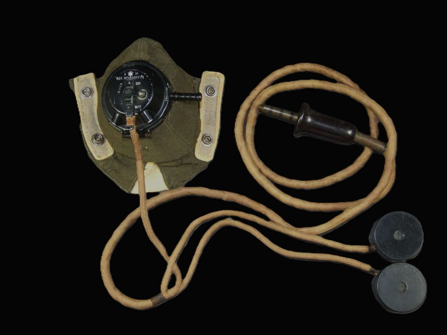 RAF D Type Oxygen Mask with Type 21 Microphone