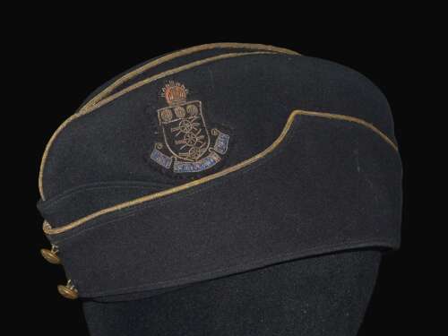 WW2 Indian Army Officer's Field Service Cap. Ordnance Corps