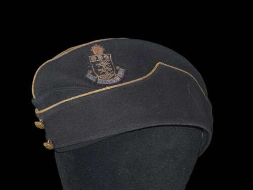 WW2 Indian Army Officer's Field Service Cap. Ordnance Corps