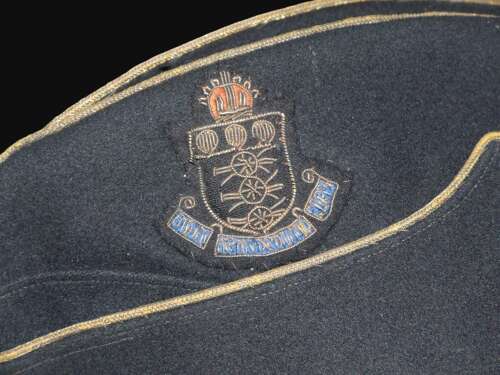 WW2 Indian Army Officer's Field Service Cap. Ordnance Corps