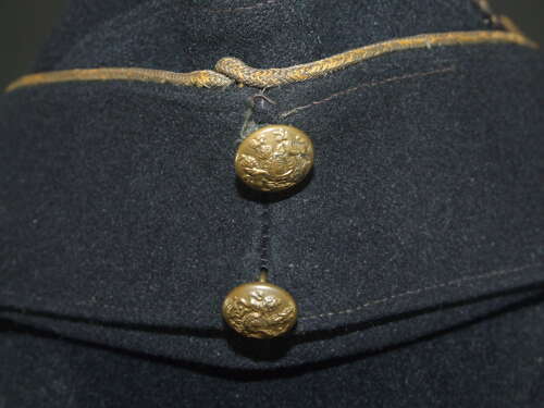 WW2 Indian Army Officer's Field Service Cap. Ordnance Corps