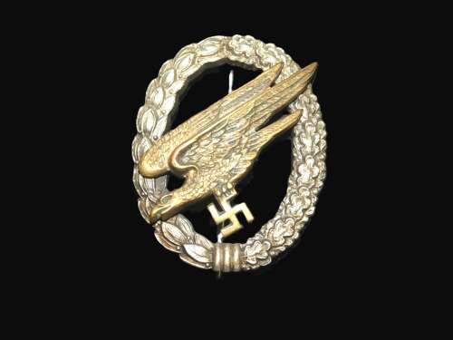 Fallschirmjäger Badge by JIME in Tombak