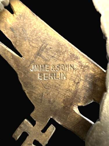 Fallschirmjäger Badge by JIME in Tombak