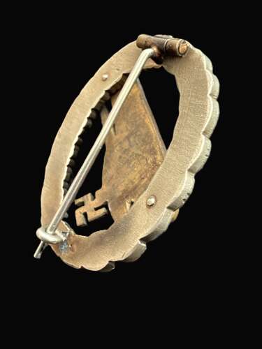 Fallschirmjäger Badge by JIME in Tombak