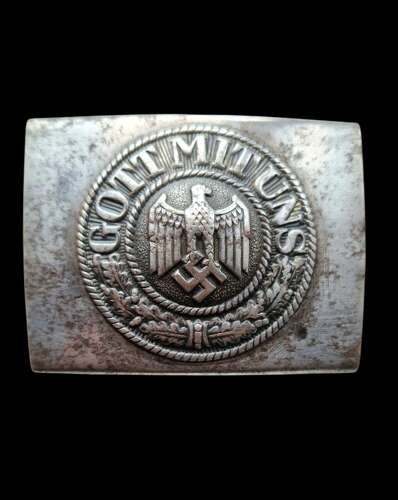 Heer Steel Belt Buckle by Noelle & Hueck.
