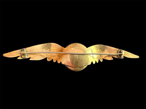 Theatre Made RFC Pilot's or Sweetheart Brooch