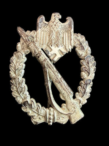 Otto Schickle of Pforzheim made Infantry Assault Badge in Silver.