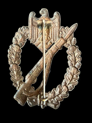 Otto Schickle of Pforzheim made Infantry Assault Badge in Silver.