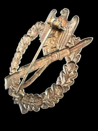 Otto Schickle of Pforzheim made Infantry Assault Badge in Silver.