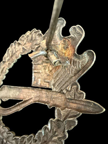 Otto Schickle of Pforzheim made Infantry Assault Badge in Silver.