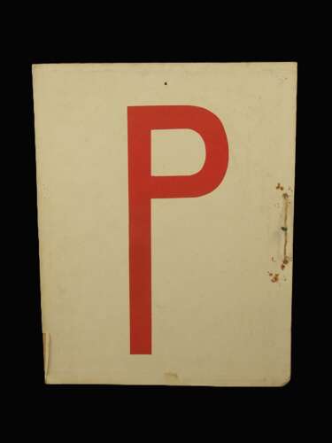 Post War Finish Instructional Board of the German Panzerfaust