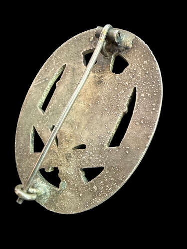 General Assault Badge by Wurster in Zinc